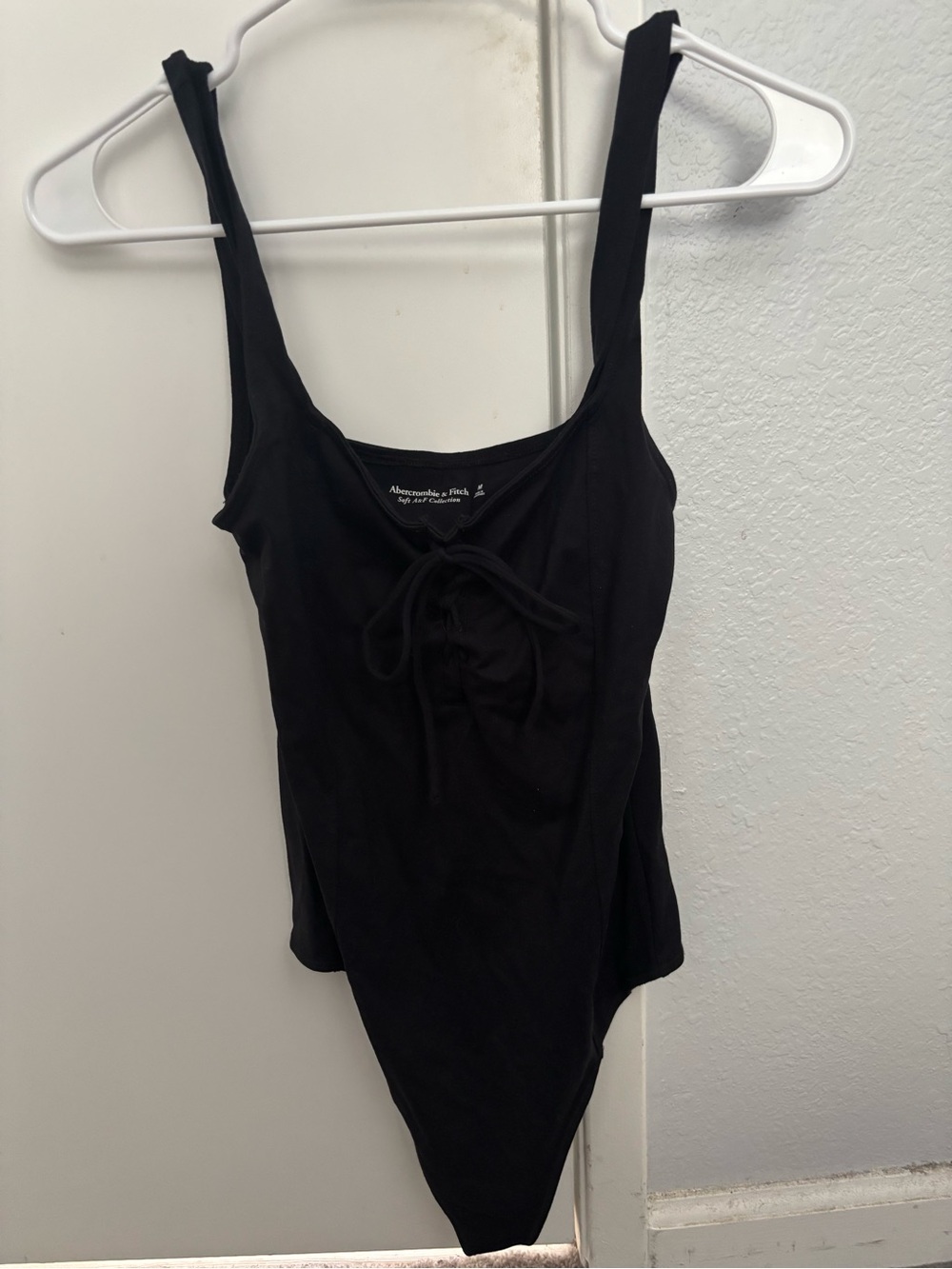 Abercrombie & Fitch Lace-Up Tank Bodysuit